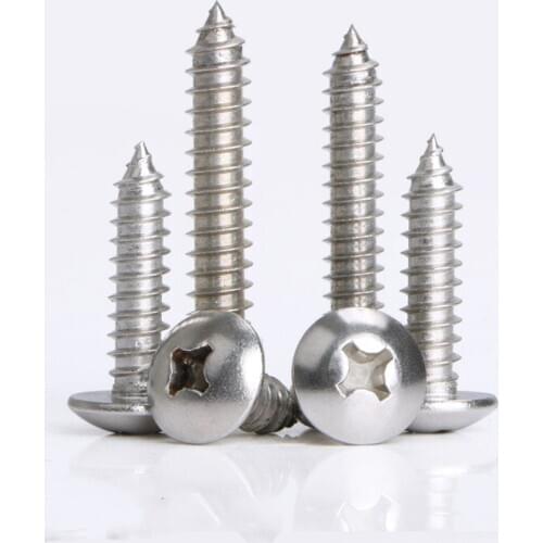 M3 M4 M5 Stainless Steel Flat Head Screws Kits High strength Self-Tapping Screws Assortment Set For Wood Furniture