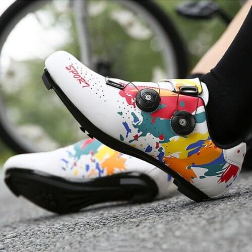 2021 New Cycling Shoes Men SPD Sport Bike Sneakers Hombre Professional Mountain Road Bicycle Shoes Triathlon Sapatilha Ciclismos