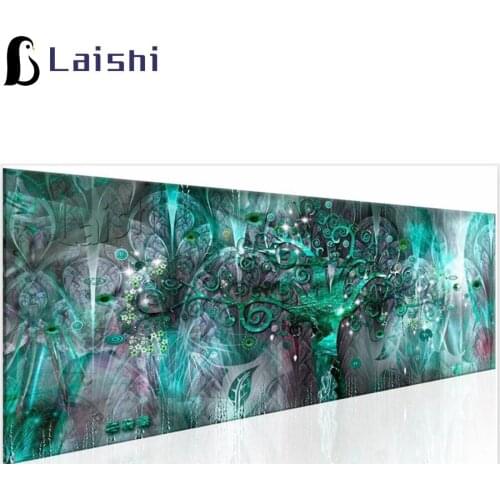 Full Square round Drill Diamond Painting Abstract Life Tree large Mosaic Cross Stitch 5D Diamond Embroidery Diy money tree