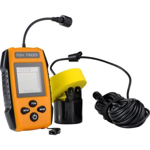 Professiona Portable Underwater Sonar Fish Finder Detector Cam Transducer Outdoor Entertainment Fish Finder Detector 100m