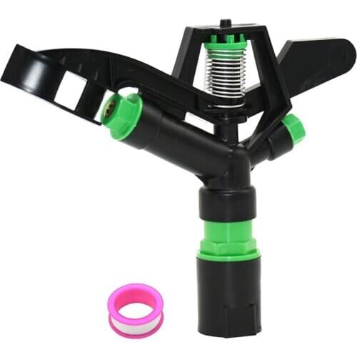 360 Degrees Rotating Water Nozzle With 1" Female thread Farm Sprinklers Irrigation Garden Lawn 1 Pc