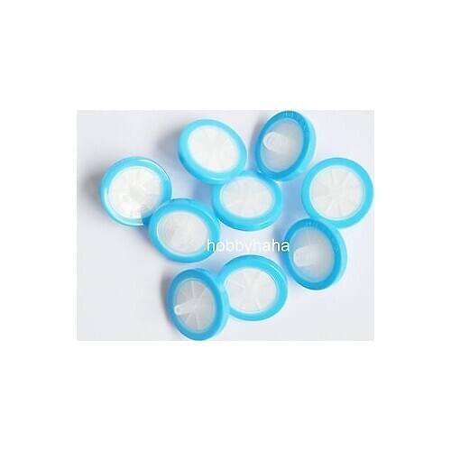 100pcs Micro PES Syringe Filters 25mm Diameter 0.45um non-sterilized