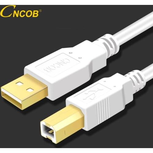 USB Printer Cable USB Type B Male to A Male USB 2.0 for Canon Epson HP ZJiang Label Printer DAC USB Printer 1m 1.5m 2m 3m 5m