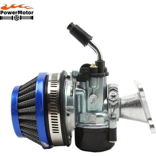 2 Stroke Performance Carburetor Air Filter Assembly for 49cc 50cc 60 66 80cc Carb fit Motorized Bike Bicycle MINI Bike ATV