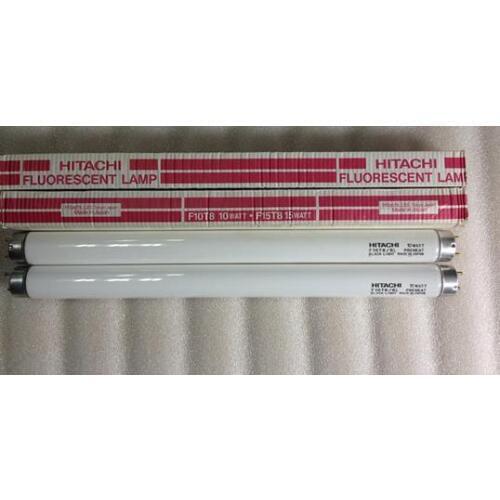 HITACHI F10T8/BL 10WATT Black Light fluorescent lamp,UVA 10W F10T8BL Preheat bulb tube