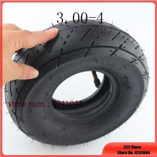 3.00-4 Tyre Inner Tube Fits Electric Scooter Mini 2 Stroke Quad ATV Motor Bike Parts 10*3 Inch ( 260x85'' 300-4 10''x3'' ) Tire
