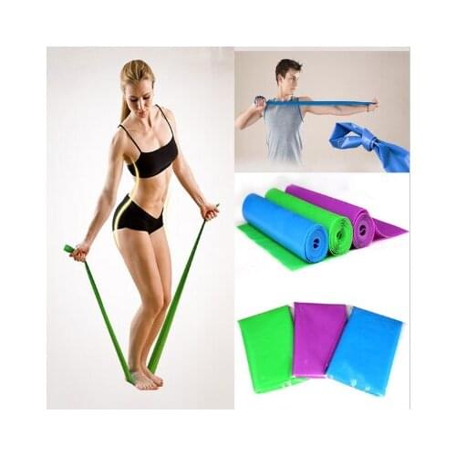 5pcs Yoga Resistance Bands FItness Natural Tension Health Elastic Exercise Sport Body Latex Stretching Belt Pull Strap Bands