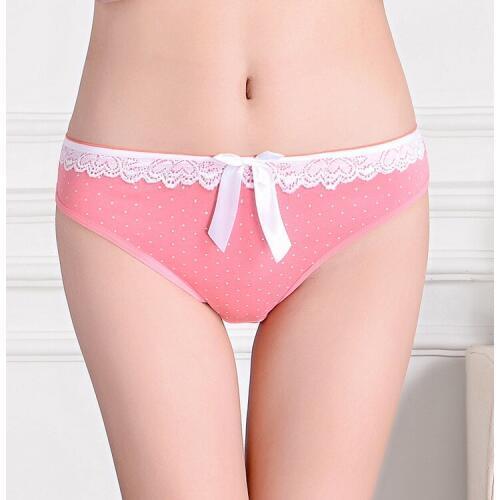 Free shipping 5pcs/lot Cotton lady underwear manufacturer direct sales comfortable sexy women cotton panties Girl Briefs 86815