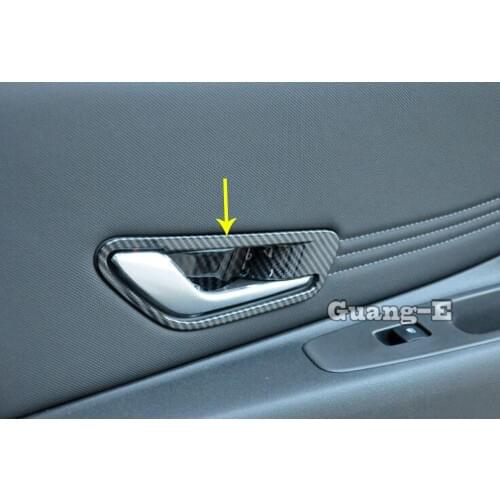 Car Styling Body Cover Stick Trim Door Inner Built Handle Inside Bowl Frame Parts Hoods For Hyundai Elantra Avante 2021 2022