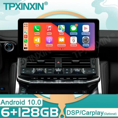 For Toyota Land Cruiser 300 LC300 2021 2022 Android10 128GB Tesla Radio Car GPS Navi Multimedia Player Headunit Auto Stereo 2din