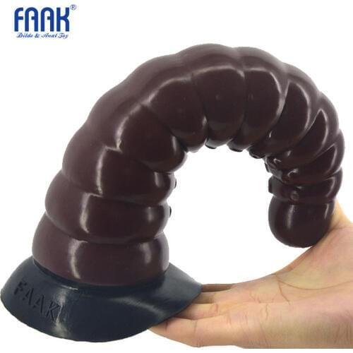 FAAK big soft silicone dildo sex toys for women, huge dick with suction cup anal plug dong for women masturbate sex shop