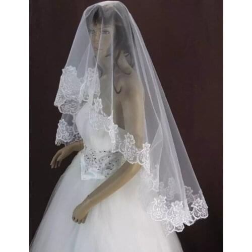 Tulle Bridal Veil Wedding Veil Accessories Elbow 2022