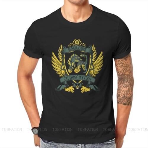 Monster Hunter Game RAGING BRACHYDIOS Tshirt New Arrival Graphic Men Classic Alternative Summer Mens Clothes Harajuku T Shirt