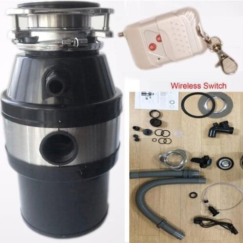 Full Parts,Air Switch,food garbage disposal, food waste disposers Stainless steel Grinder crusher kitchen appliances