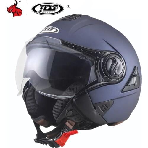 NENKI Motorcycle Helmet Summer Double Lens Moto Helmet Open Face Motorcycle Racing Off Road Helmet Casco Moto Capacete Casque