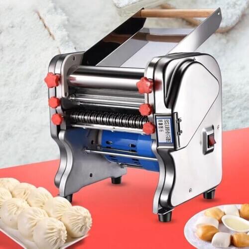2020 new FKM-160 stainless steel noodle machine fully automatic commercial electric noodle machine dumpling skin machine 220v