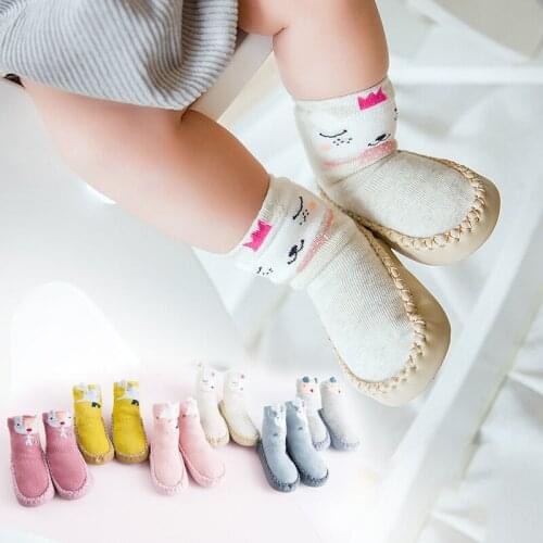 2019 Spring New Children Floor Socks Spring Baby xue ayumi wa Baby Floor Footwear Manufacturer Wholesale