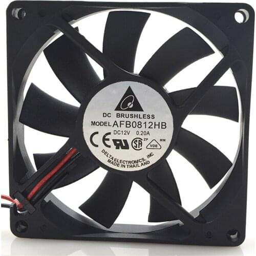 AFB0812HB 12V 0.20A 8015 8cm / cm chassis cpu power supply fan 80 * 80 * 15