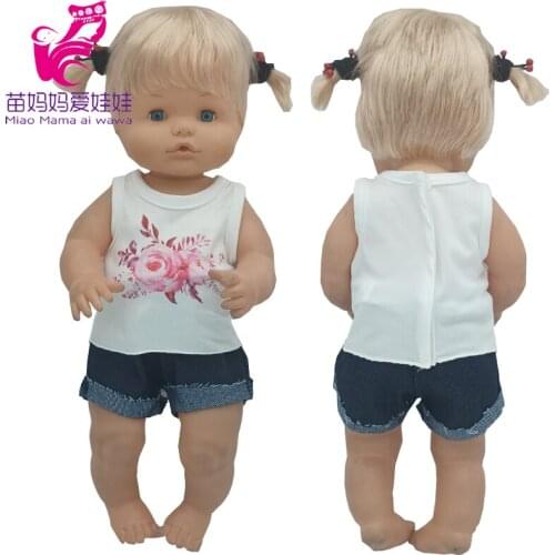 Nenuco Ropa Y Su Hermanita Reborn Baby Doll Clothes Shirt Pants Toys Outerwear