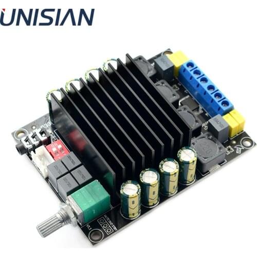 UNISIAN TDA7498 Audio Amplifier Board HIFI Digital 2.0 channels Class D Amplifiers output 2X100W Stereo Power AMP for PC MP3