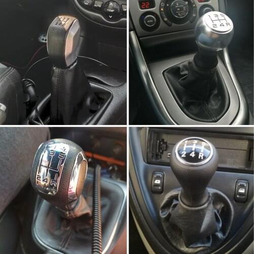 Gear Shift Knob For CITROEN C1 C3 C4 For PEUGEOT 106 107 205 206 207 306 307 308 309 405 406 407 508 605 607 Gaiter Boot