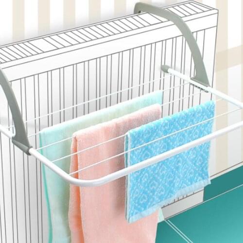 Drying Rack Folding Outdoor Bathroom Portable Clothes Hanger Shoes Towel Pole Drying Rack Holder Balcony Laundry Dryer Airer