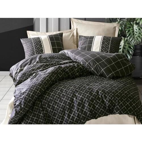 Cottonbox Dark Double Personality Duvet cover set Doorway Beige