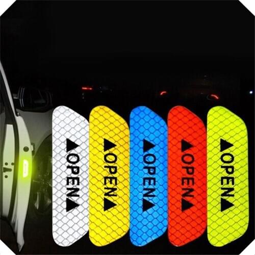 Universal Car Safety Warning Sign Reflective Strip for Volkswagen GTI VW CC GOLF 7 Golf 6 MK6 Polo Tiguan