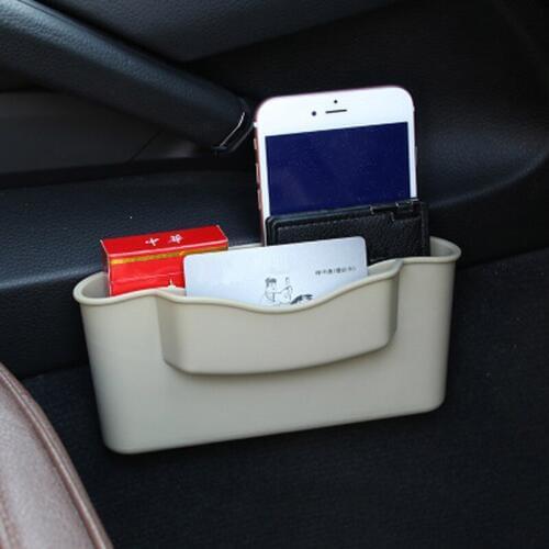 Car Door Storage Box Organizer Pocket Catcher Catch Car Seat Slit Home Auto Cigarette Holder Phone Filler Gap Multi-function