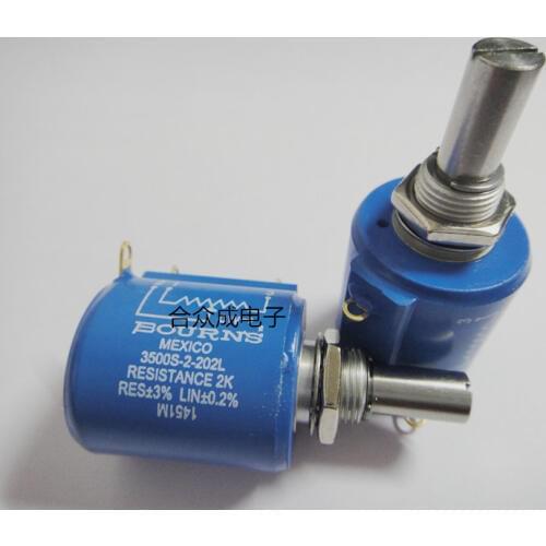 [YK] Original 3500S-2-202L 2K high precision potentiometer multi-turn switch