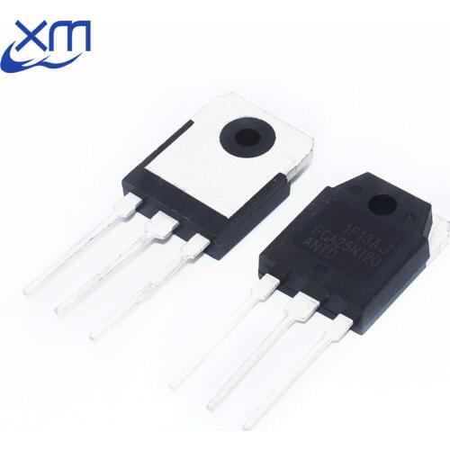 10PCS FGA25N120ANTD FGA25N120 original IGBT NPT TRENCH 1200V 50A TO-3P