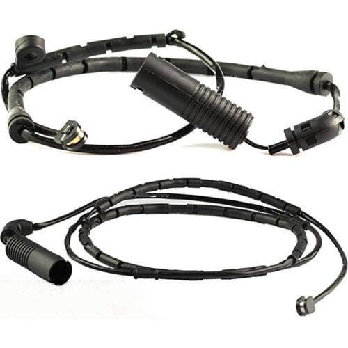 2Pcs Front+Rear Disc Brake Pad Wear Sensor 34351164371 for BMW 3 Series E46 34351164372