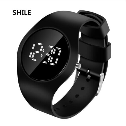 2020 Fashion Silicone Strap Watch Woman Digital Luminous Sensor LED Student watch Electronic Digital Watch relogio masculinoo