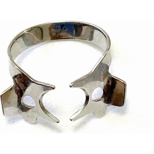 #8A Rubber Dam Clamps Clip Dental Barrier Clips Stainless Steel For Labial Caries on Anterior Teeth