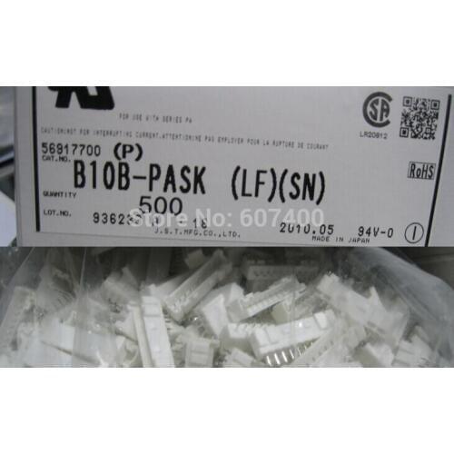 B10B-PASK-1 CONN HEADER PA 10POS TOP W/BOSS JST Connectors terminals housings 100% new and original parts B10B-PASK-1(LF)(SN)