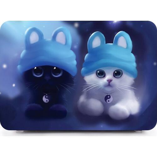 Laptop Case Cover+Keyborad Cover For Apple Macbook 13Air Model A1466 A1369 (2010-2017) Plastic Print Hard Case Cover