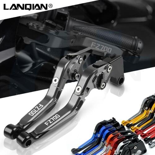 For Yamaha FZ700 GENESIS Motorcycl Aluminum Adjustable Extendable Foldable Brake Clutch Levers FZ700 GENESIS 1987 Accessories