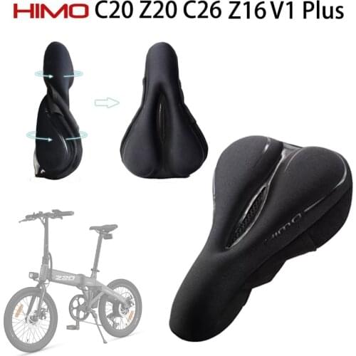 Himo C20 Z20 C26 Electric Bicycle Saddle E-Bike Original Seat Bike Cycling Soft Cushion Pad With Light Bike Accessorie