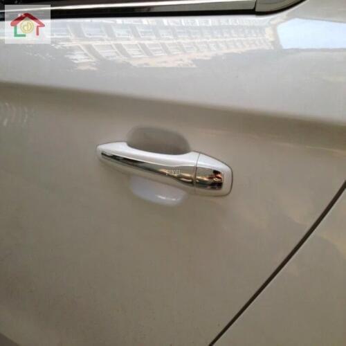 Car Body Detector Stick Frame Panel Lamp Trim stainless Steel Door Handle Armrest 8pcs For Peugeot 301 2014 2015 2016 2017