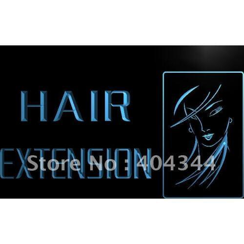 LB961- Hair Extension Beauty Salon NEW Light Sign home decor crafts