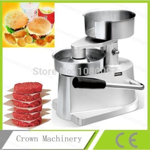 100mm Diameter hamburger patty press machine;hamburger patty maker
