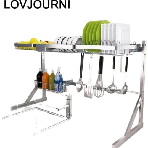 Accessories Organisateur Nevera Keuken Organizer Stainless Steel Cuisine Organizador Cozinha Cocina Kitchen Storage Rack Holder