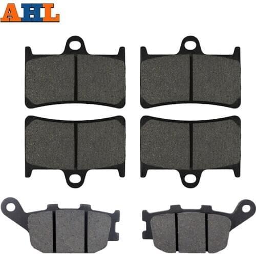 Motorcycle Front And Rear Brake Pads For Yamaha FZ1 Fazer (3C3) Half Fairing/ Non-ABS Brake Disks 2006-2015