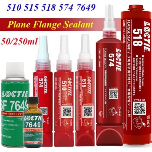 50ML Loctite 510 515 518 Flat Sealant Anaerobic Adhesive Flange Gear Plane Metal Sealing Glue High Temperature Oil Resistant