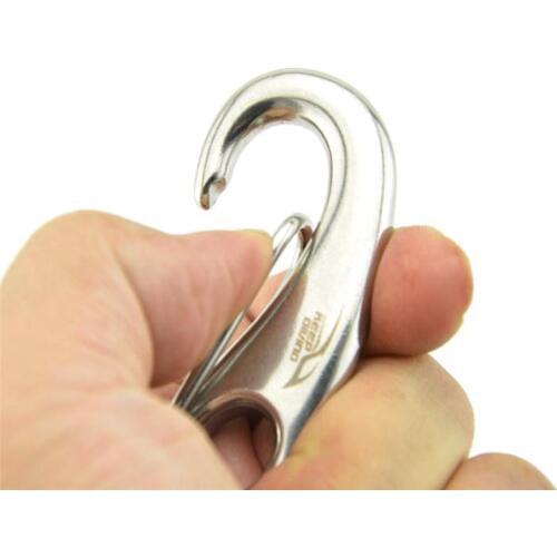 Simple Hook Safety Diving Buckle 316 Stainless Steel Diving Durable Clip Hook Bolt Snap Scuba Diving Buckle Kayak Pool Accessory