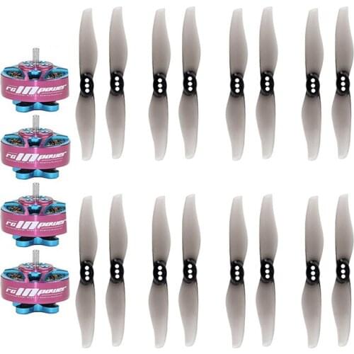 RCinpower GTS 1204 5000KV 3-4S Brushless Motor with Hurricane 3018 Propellers for FPV Racing Drone Quadcopter