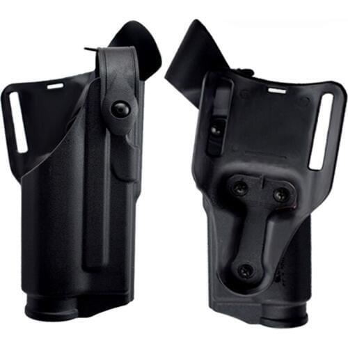 Tactical Glock 17 19 22 23 31 32 Army Airsoft Pistol Belt Holster With Flashlight Glock Pistol Accessories Gun Case Right Hand