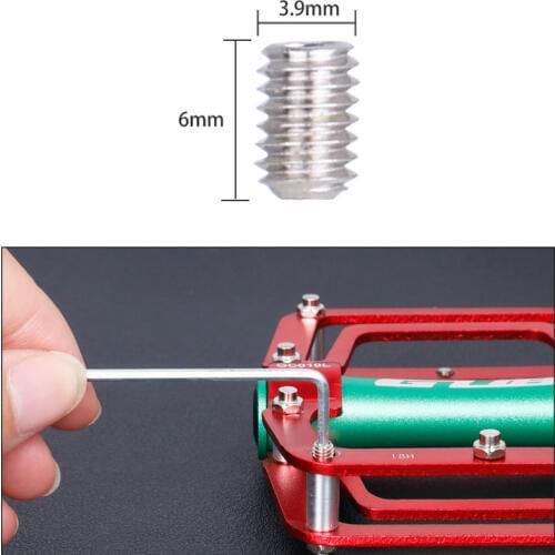 10PCS Anti skid Bicycle Pedal Screw Pedal Stud Accessories M4 Bicycle Pedal Anti-Slip Screws For Racing Bike Mountain Bike