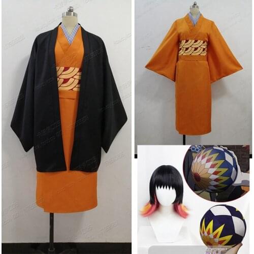 2020 Anime Demon Slayer: Kimetsu no Yaiba Susamaru Cosplay Costume Custom Made Halloween women men cosplay costume and wig