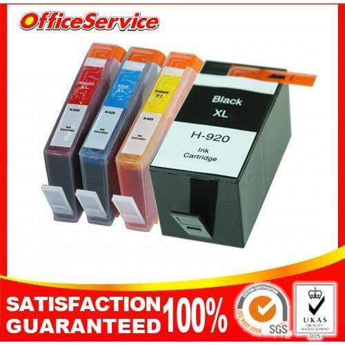 4X Compatible Ink Cartridges for hp920XL 920 hp920 , suit For 6000 6500 7000 7500 inkjet Printer